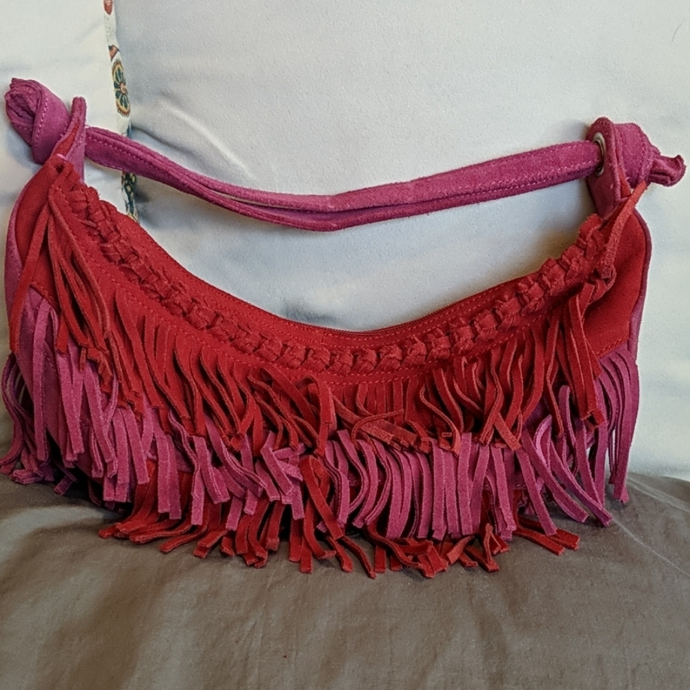 Jane Feifer Suede Purse